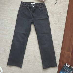 black abercrombie and fitch baggy jeans